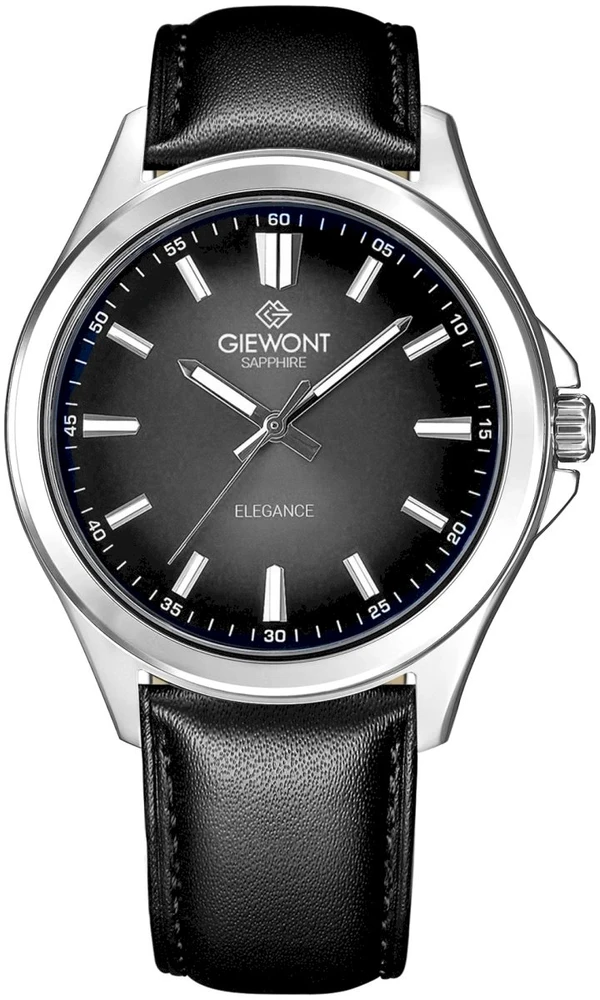 Vyriškas laikrodis Giewont Elegance Sapphire Juodas GW5160-A2