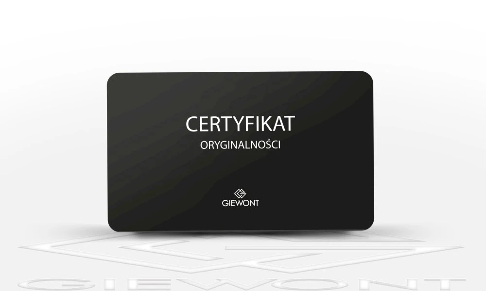 Giewont Safyro Sidabrinis Moteriškas Laikrodis GW3670-B1