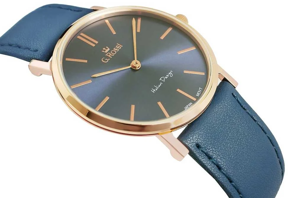 Vyriškas laikrodis G.ROSSI 8709A2-6F3 + Dėžutė