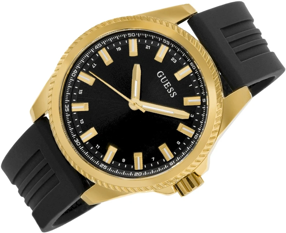 Vyriškas laikrodis Guess Champ GW0639G2 + DĖŽUTĖ