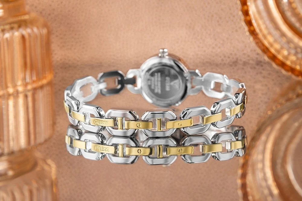Laikrodis Guess Laikrodis Damski Guess Bejeweled Siren GW1019L3 + BOX