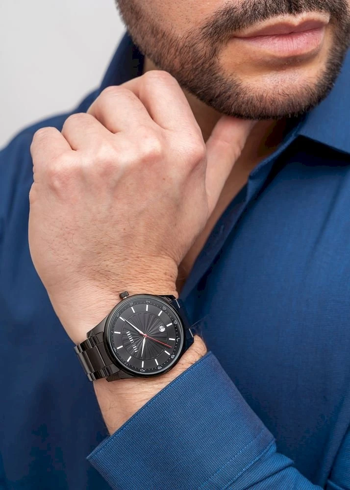 Laikrodis PAUL LORENS MALE WATCH - PL12156B2-1A5 (zg357d) + BOX