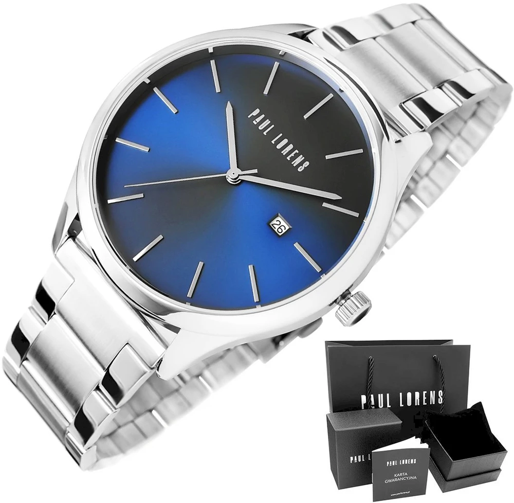 Laikrodis vyrams PAUL LORENS - PL1273B-6C1 (zg358b) + BOX