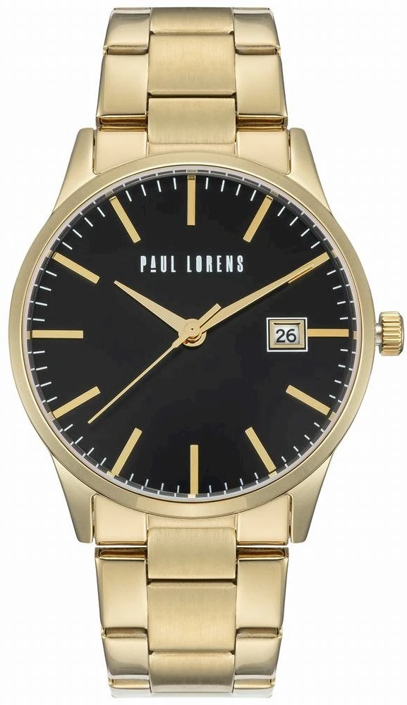 PAUL LORENS MALE WATCH - PL14573B-1D1 (zg367b) + BOX
