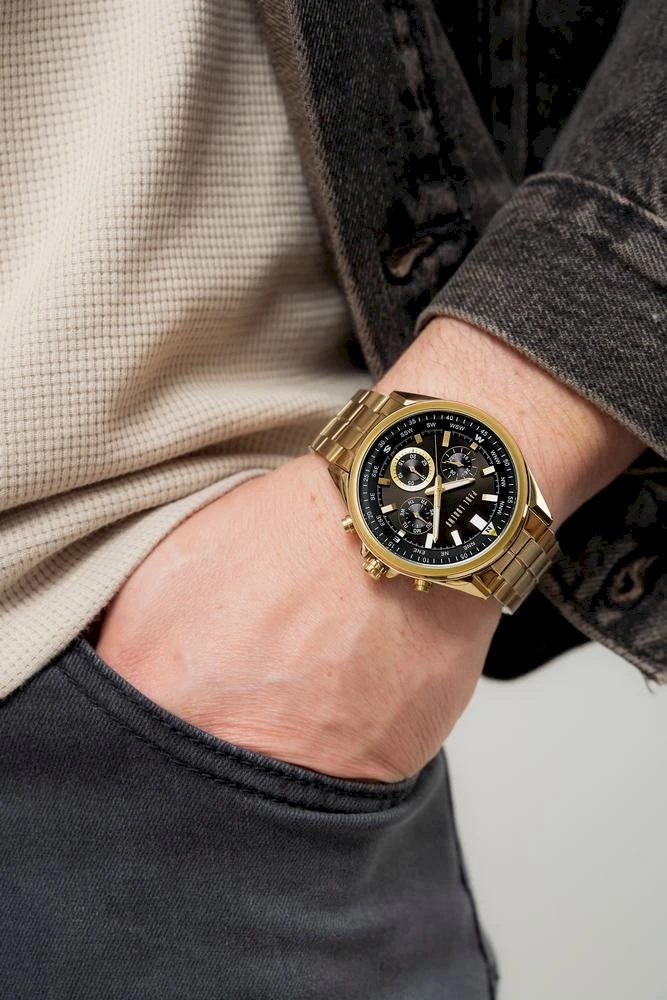 PAUL LORENS MALE WATCH - PL20009B-1D1 (zg385d) + BOX