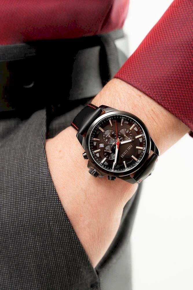 PAUL LORENS MALE WATCH - PL20010A-1A3 (zg379b) + BOX
