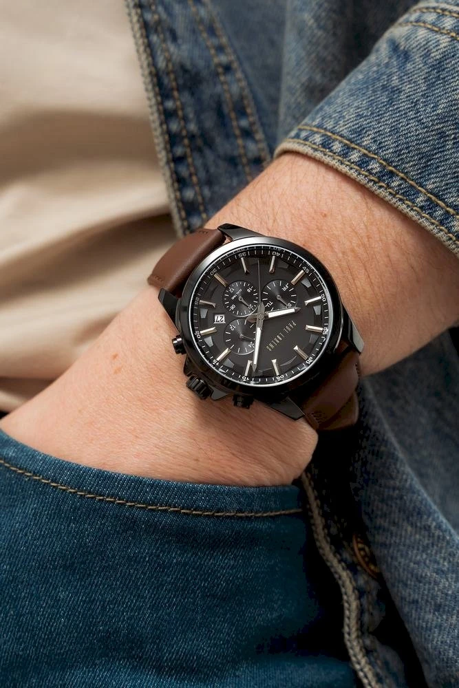 Laikrodis PAUL LORENS MALE WATCH - PL20010A-1B2 (zg379d) + BOX