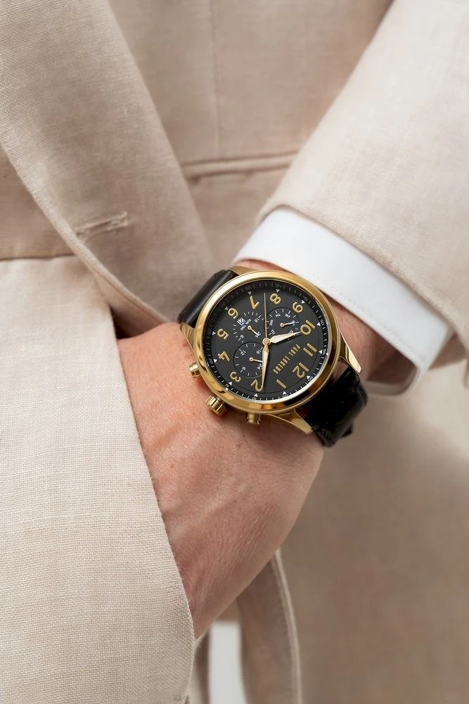 PAUL LORENS MALE WATCH - PL20011A-1A2 (zg378a) + BOX