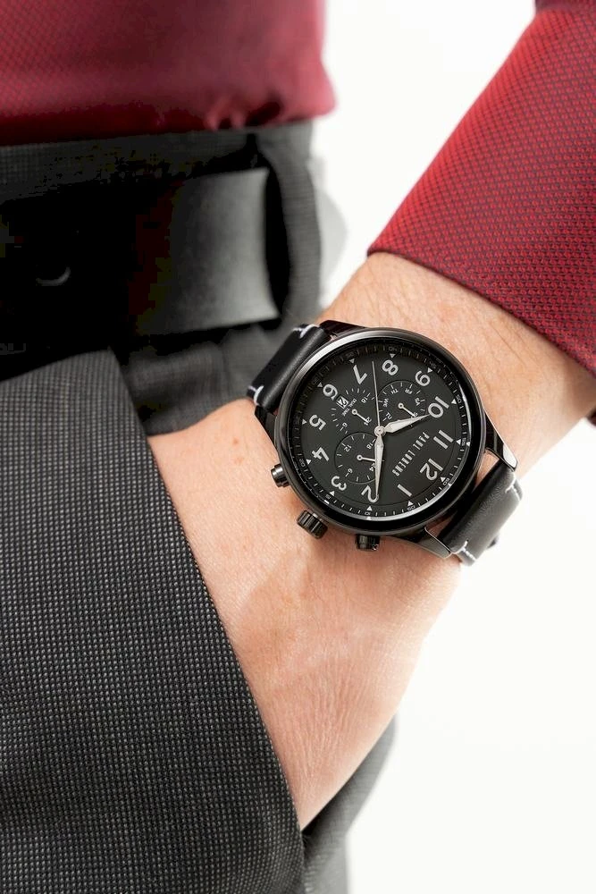 PAUL LORENS MALE WATCH - PL20011A-1A5 (zg378c) + BOX