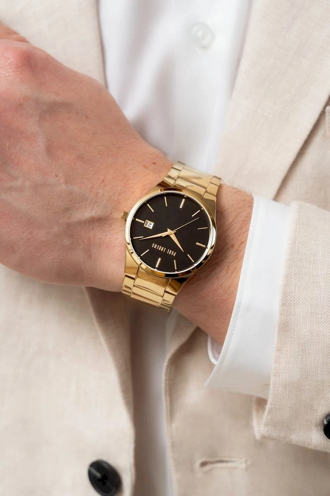 PAUL LORENS MALE WATCH - PL20015B-1D1 (zg381b) + BOX