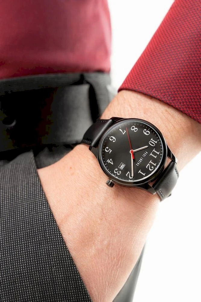 PAUL LORENS MALE WATCH - PL20016A-1A3 (zg380a) + BOX