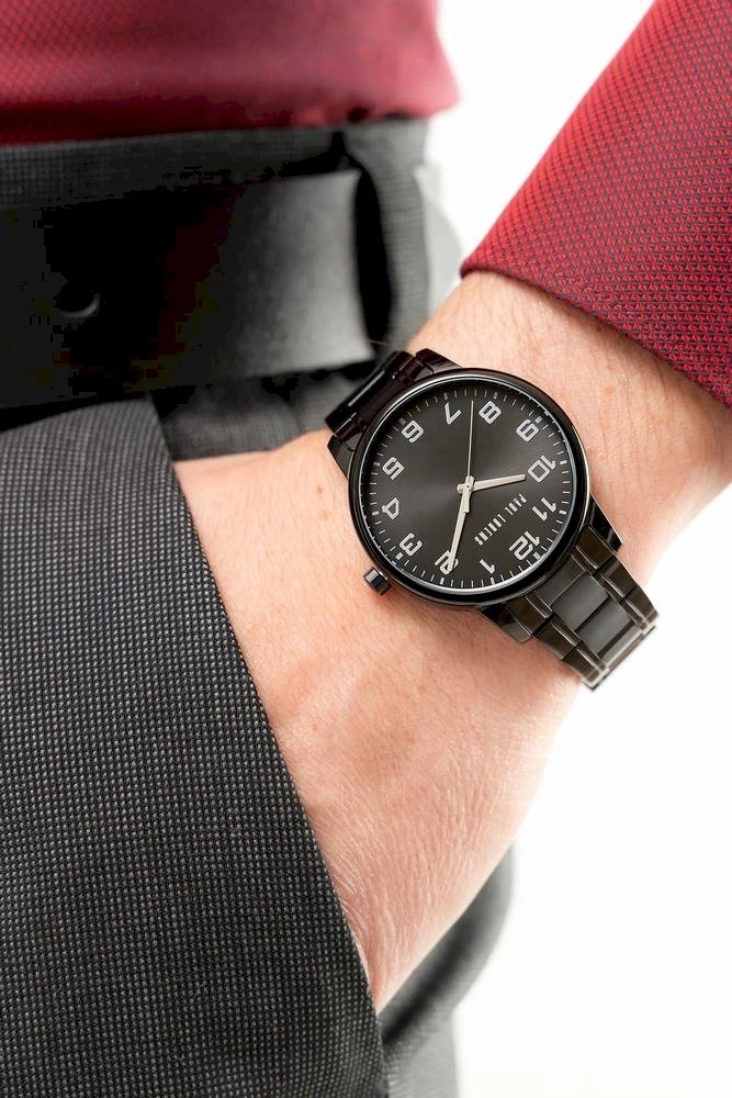 PAUL LORENS MALE WATCH - PL20018B-1A5 (zg388e) + BOX