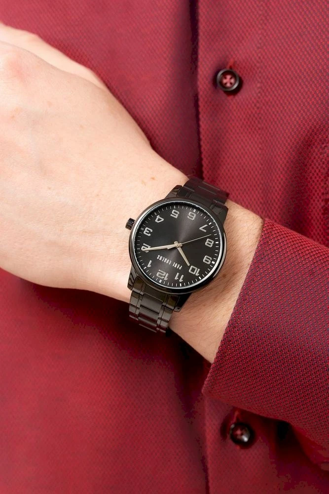 PAUL LORENS MALE WATCH - PL20018B-1A5 (zg388e) + BOX