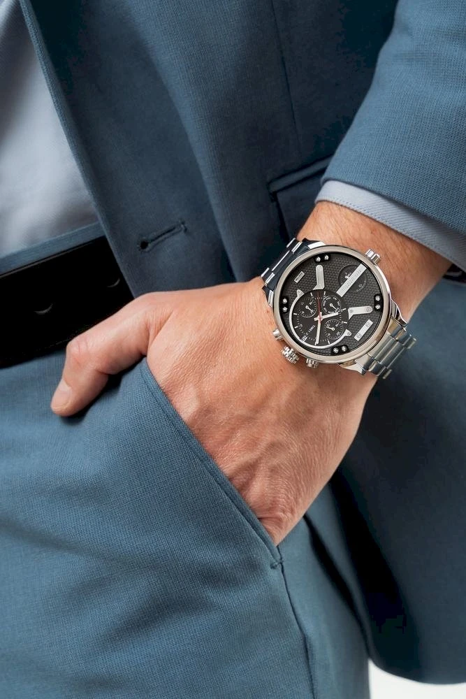 PAUL LORENS MALE WATCH - PL20021B-1C1 (zg389d) + BOX