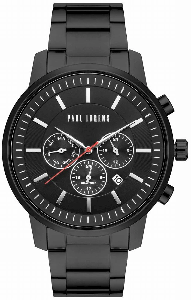 PAUL LORENS VYRIŠKAS LAIKRODIS - PL6647B-1A1 (zg372a) + DĖŽUTĖ