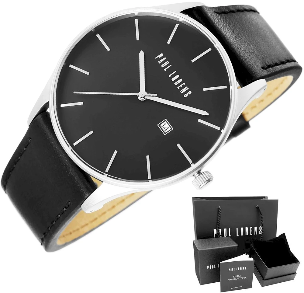 Laikrodis PAUL LORENS MALE WATCH - PL7028A2-1A1 (zg360a) + BOX