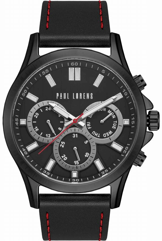 PAUL LORENS MALE WATCH - PL8071A2-1A3 (zg373a) + BOX