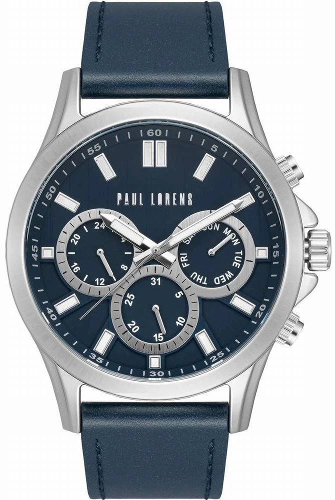PAUL LORENS MALE WATCH - PL8071A2-6F1 (zg373d) + BOX