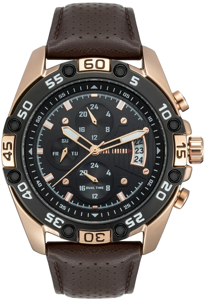 Laikrodis PAUL LORENS MALE WATCH -PL8754A5-1B1 (zg375d) + BOX
