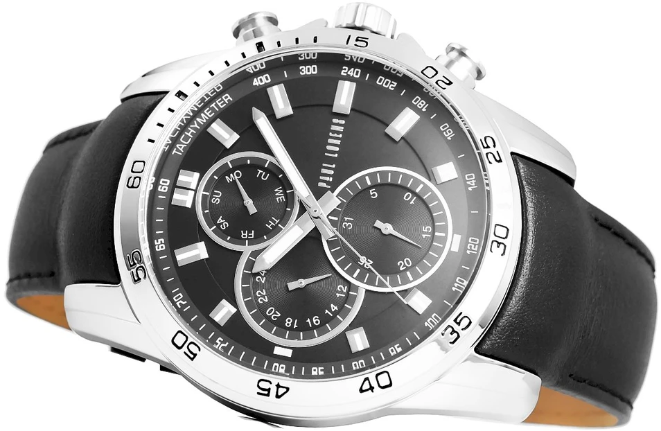 Laikrodis PAUL LORENS MALE WATCH - PL9753A8-1A1 (zg364a) + BOX