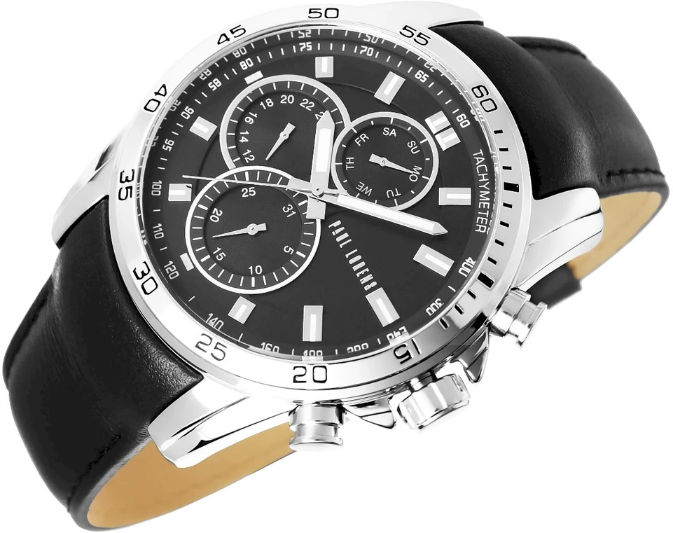 Laikrodis PAUL LORENS MALE WATCH - PL9753A8-1A1 (zg364a) + BOX