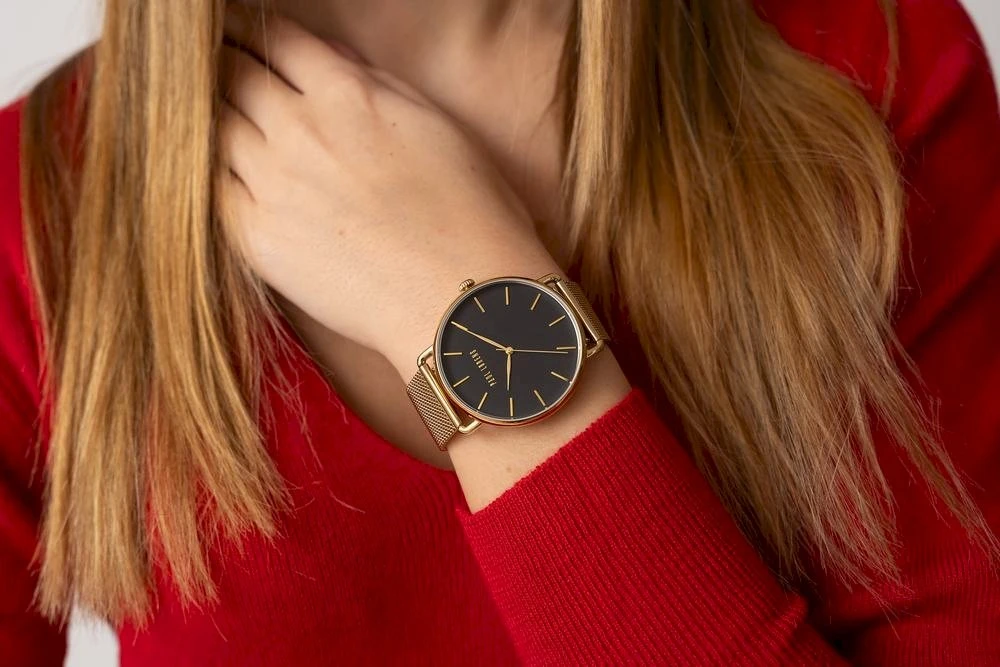 PAUL LORENS WOMEN'S WATCH - PL13032B-1D1 (zg554b) + BOX