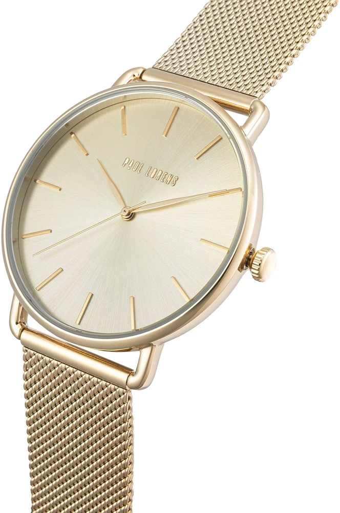 PAUL LORENS WOMEN'S WATCH - PL13032B-4D1 (zg554e) + BOX