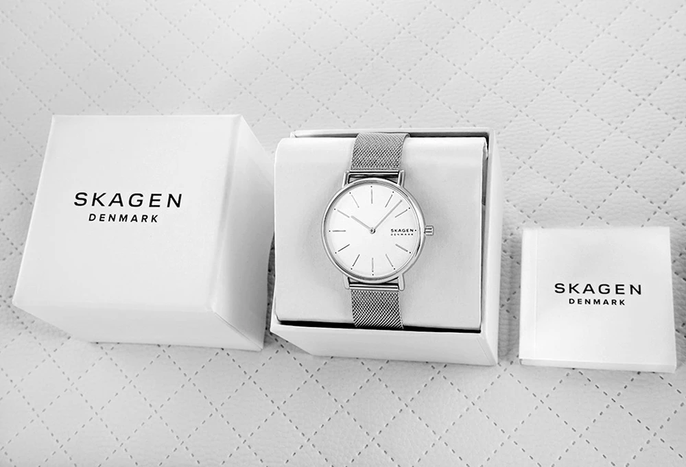 SKAGEN Signatur SKW2785 Moterims Skirta Laikrodis + Dėžutė