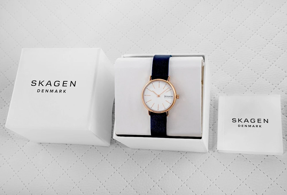 SKAGEN Signatur SKW2838 Moterims Laikrodis + Dėžutė