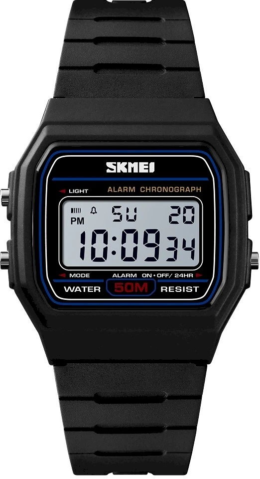 Skmei 1412BKWT laikrodis + dėžutė