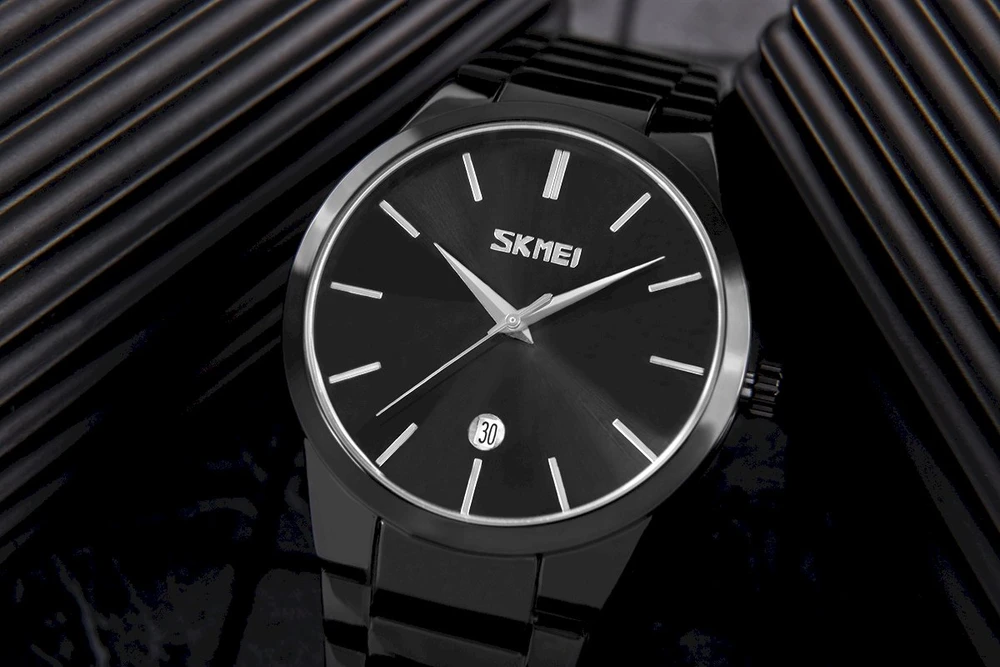 Skmei 9140BK Vyriškas laikrodis + Dovanų dėžutė