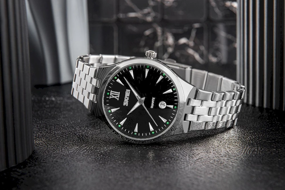 Skmei 9071BK-B Vyriškas laikrodis + Dėžutė
