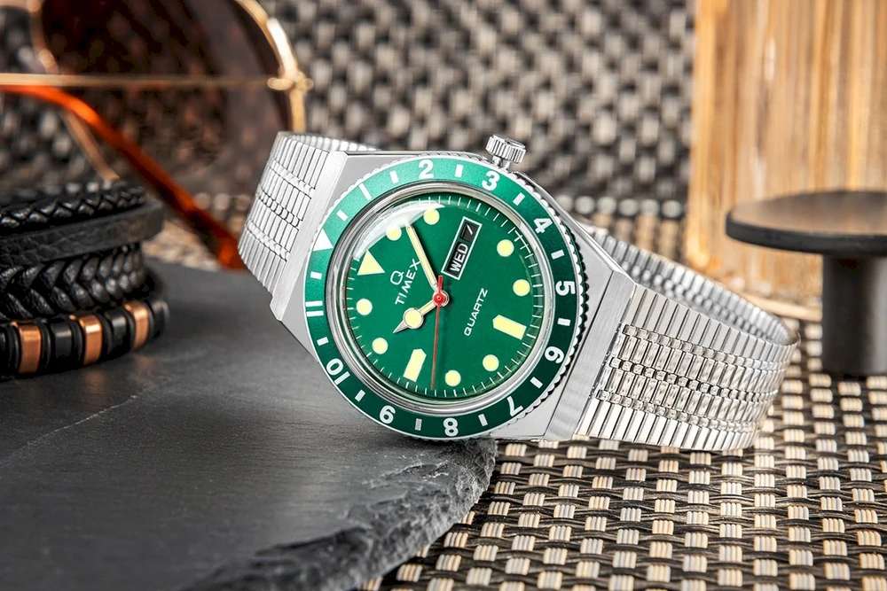 Vyriškas laikrodis TIMEX Q Reissue TW2U61700 + BOX