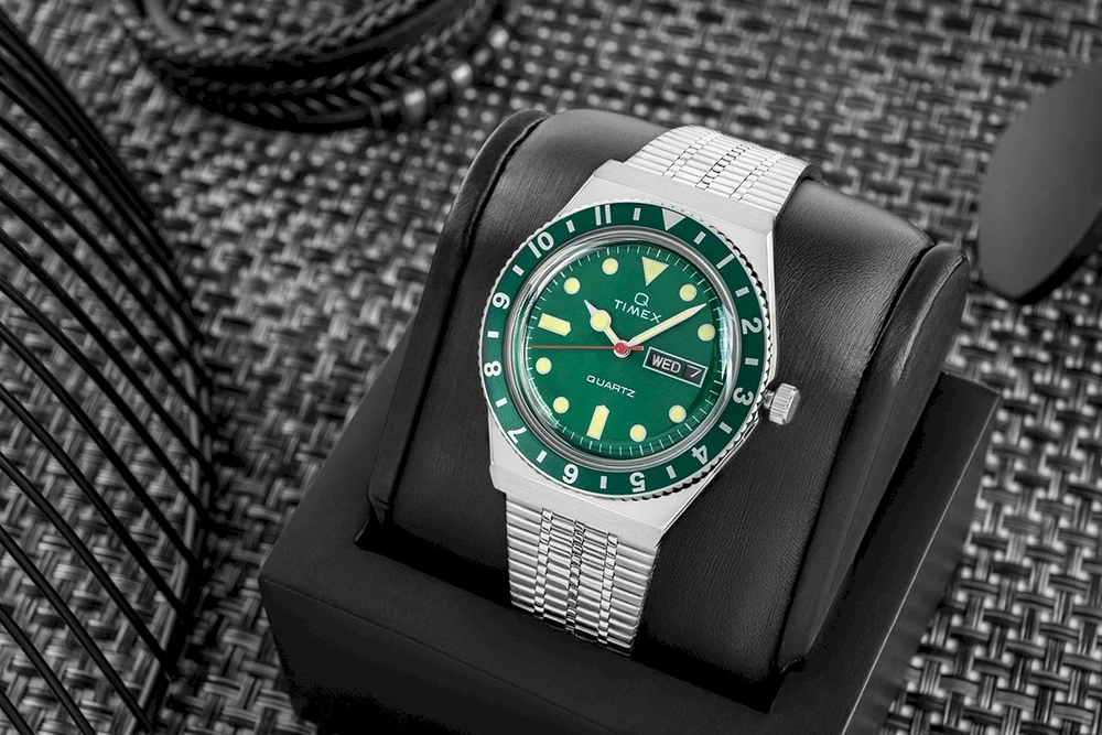 Vyriškas laikrodis TIMEX Q Reissue TW2U61700 + BOX