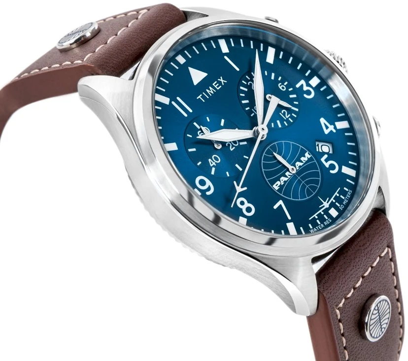 Vyriškas laikrodis TIMEX X PAN AM® Waterbury TWG030000 + BOX