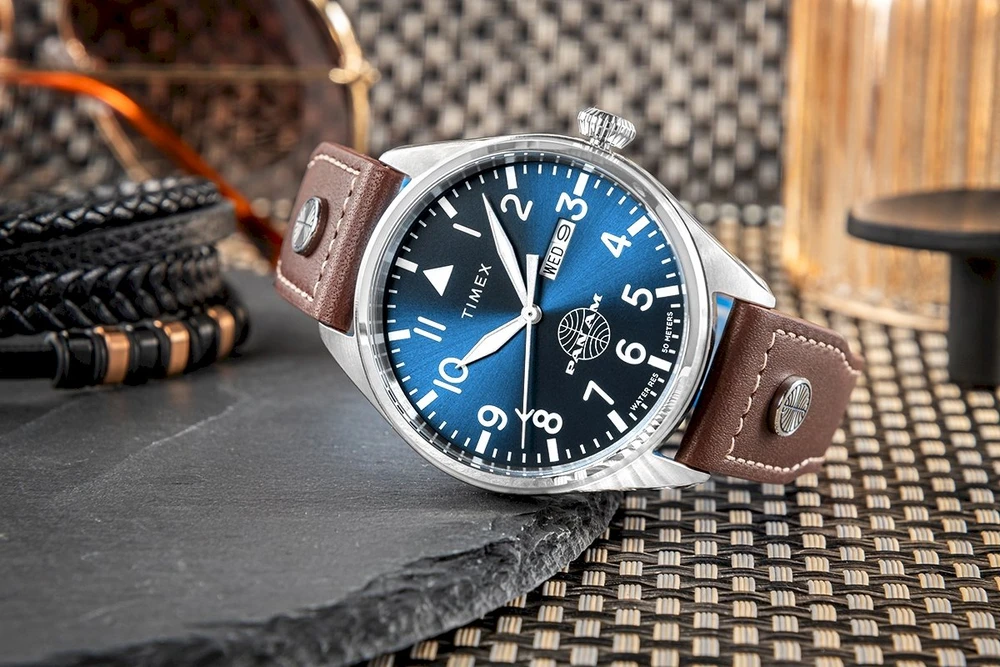Vyriškas laikrodis TIMEX X PAN AM® Waterbury TWG030100 + BOX