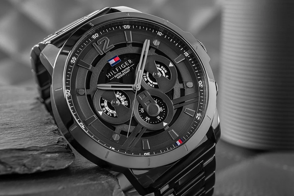 Laikrodis TOMMY HILFIGER LUCA MEN'S WATCH 1710494 + BOX