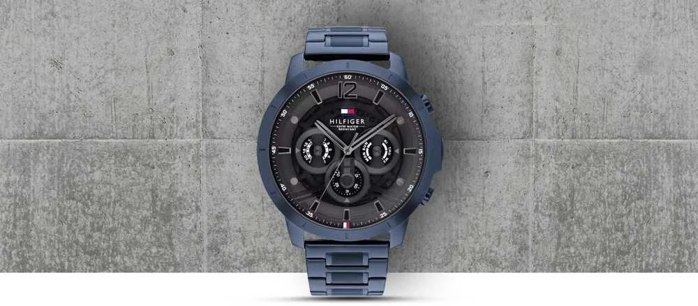 Laikrodis TOMMY HILFIGER LUCA MEN'S WATCH 1710493 (zf082d)