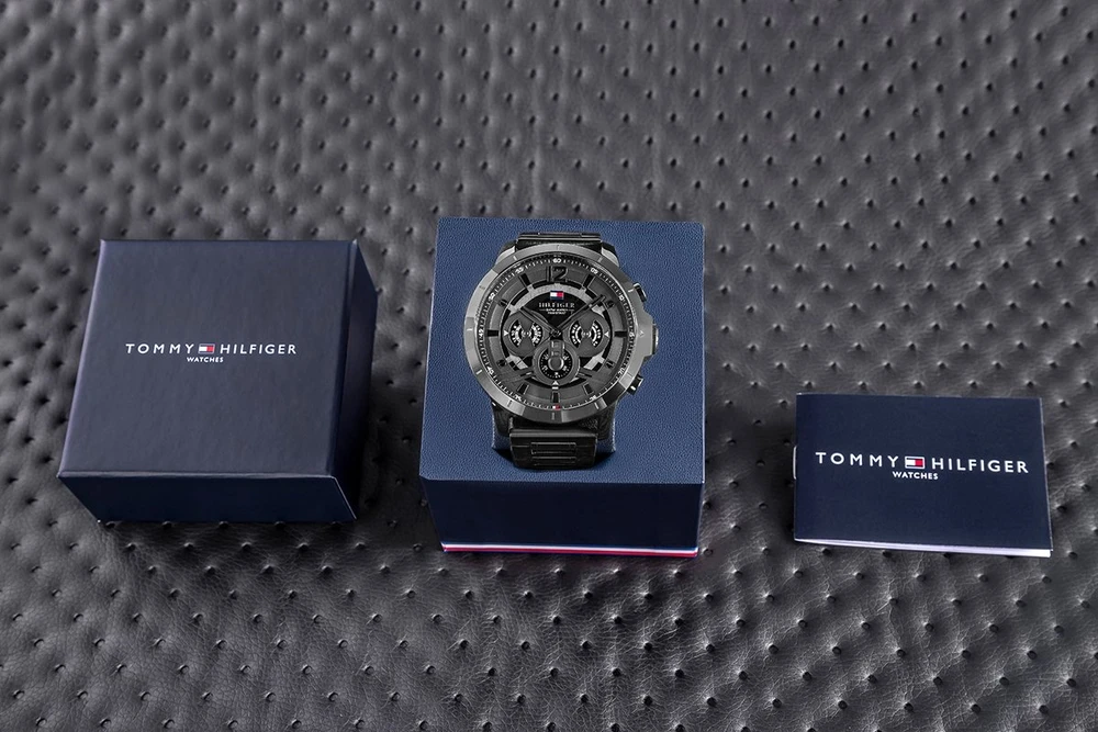 Laikrodis TOMMY HILFIGER LUCA MEN'S WATCH 1710494 + BOX