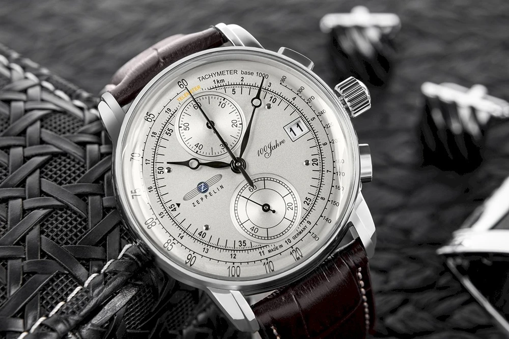 Laikrodis Zeppelin 100 Jahre 8670-1 Chronograph
