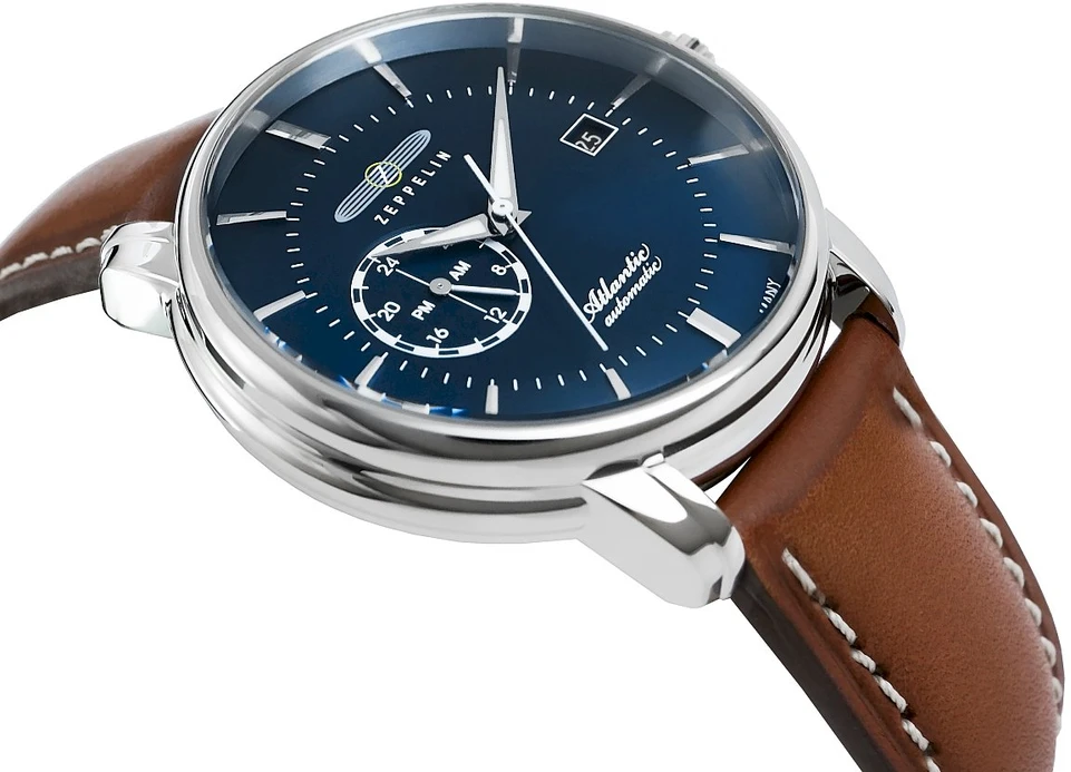 Laikrodis Zeppelin 8470-3 Atlantic Automatic 24H