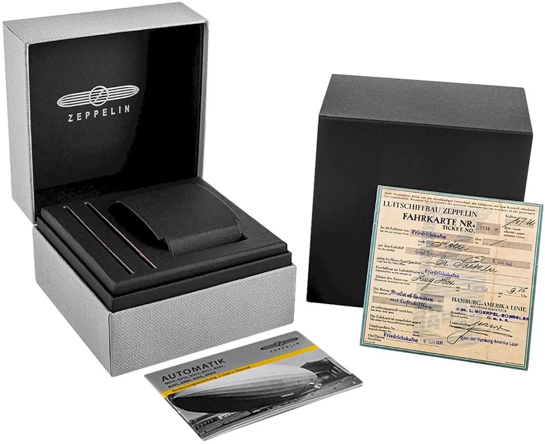 Laikrodis Zeppelin 8470-3 Atlantic Automatic 24H
