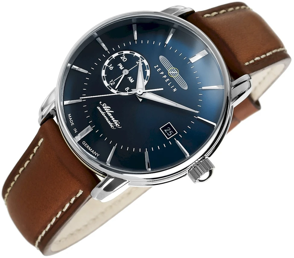Laikrodis Zeppelin 8470-3 Atlantic Automatic 24H