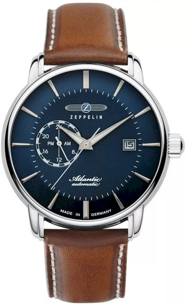 Laikrodis Zeppelin 8470-3 Atlantic Automatic 24H