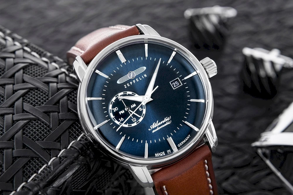 Laikrodis Zeppelin 8470-3 Atlantic Automatic 24H
