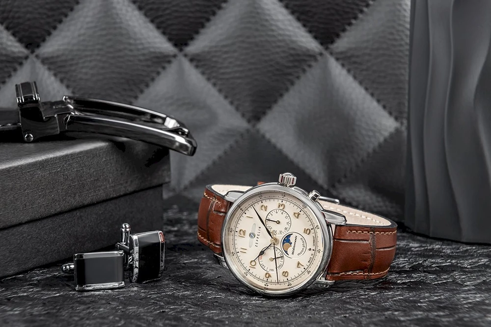 Laikrodis Zeppelin Mediterranee Moonphase 9636-5