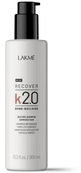 Lakmé k2.0 Recover Restore Šampūnas, 300 ml
