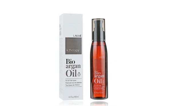 Bio argano aliejus plaukams Lakme k.therapy, 125 ml