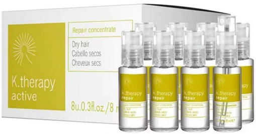 Intensyvaus poveikio koncentratas Lakme K.Therapy Repair giliai maitina ir drėkina plaukus 8 ml 1/8