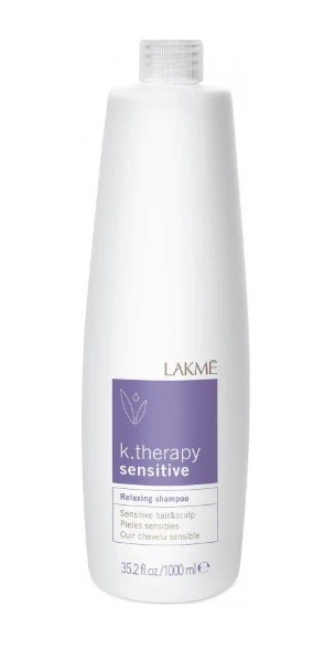 Lakme K.Therapy Sensitive Šampūnas jautriai galvos odai, 1000 ml